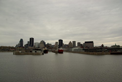 Montréal, vu du pont de la Concorde
