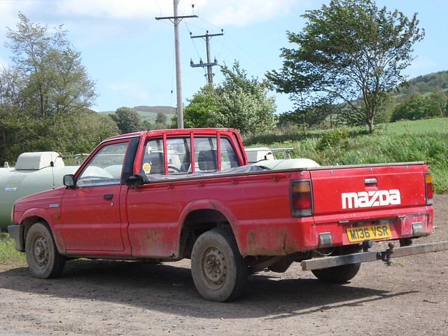truck pickup 1994 mazda 1990s b2200 m136vsr