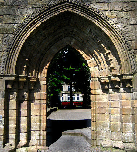 Kilwinning Abbey arch