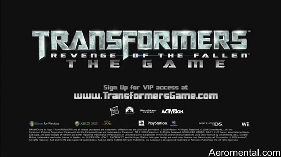 juego de Transformers 2 Revenge of the Fallen