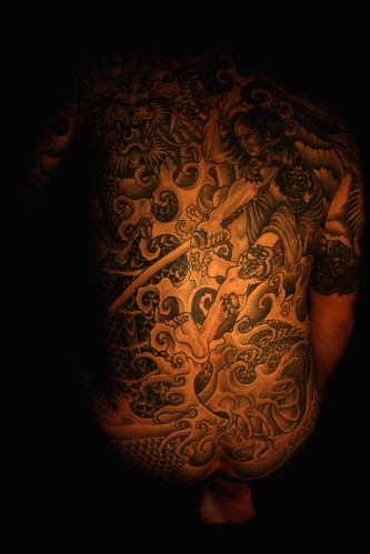 Newest photo →; Yakuza Tattoo by Téglás István