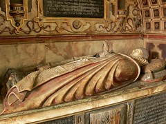 Alabaster tomb - All Saints, Norton