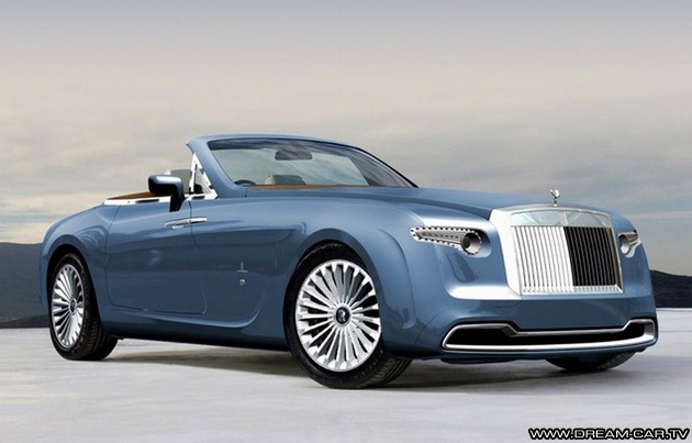  a oneoff custombuilt car derived from the RollsRoyce Drophead Coupe 