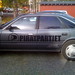 Pirate party logo on car