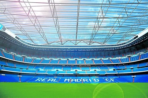 Santiago Bernabéu: Projecto de Cobertura (fotomontagem)