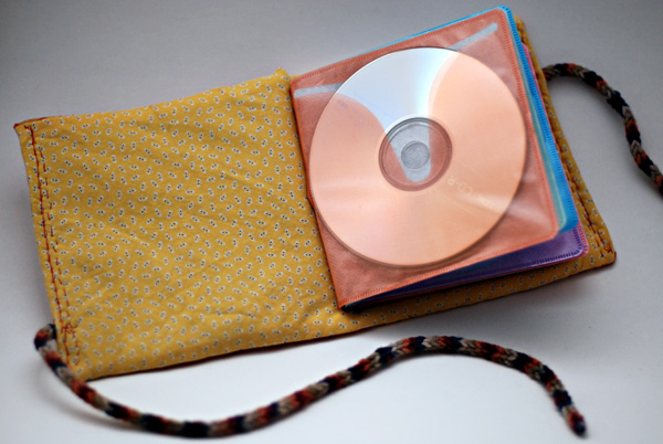 fabric CD case
