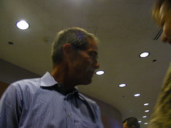 Tony Knowles, former two-term mayor and two-term governor, outside the Assembly chambers. Hes an ordinance supporter.