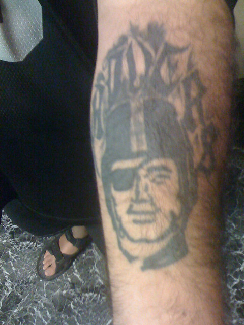 Randy's Raiders' Tattoo