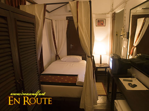 Lao Heritage Hotel Single Bed