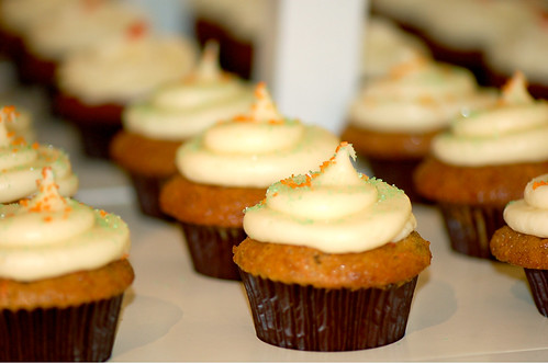 Photo c/o K. Morales, Carrot Cupcakes from Trophy Cupcakes