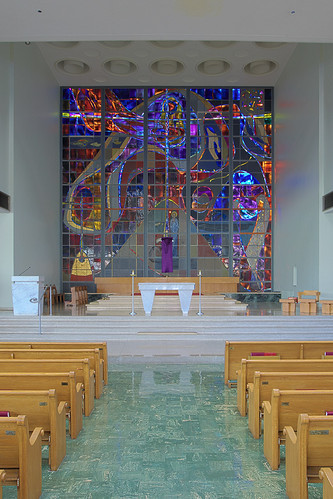 Saint Ann's Roman Catholic Church, in Normandy, Missouri, USA - sanctuary