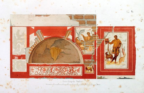 021- Arcosolio pintado los colores muy dañados-La Roma sotterranea cristiana - © Universitätsbibliothek Heidelberg