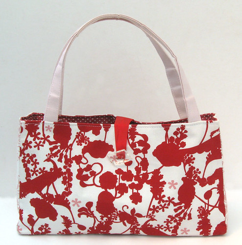 Amy Butler In Town Bag with Kristen Doran fabric