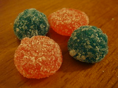 Sour Patch Blue Raspberry and Cherry