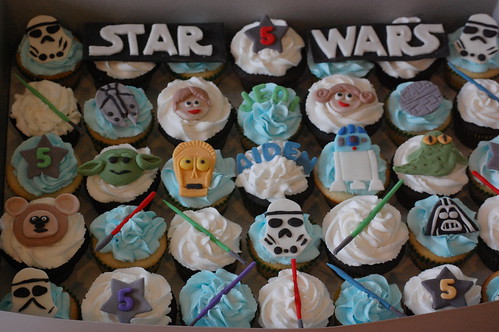 star wars cupcakes