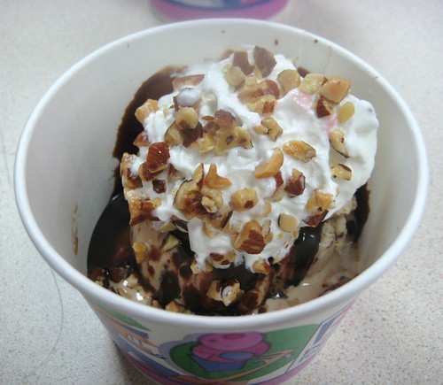Jamoca Almond Fudge with Hot Fudge Sundae @ Baskin Robbins Ice Cream by you.