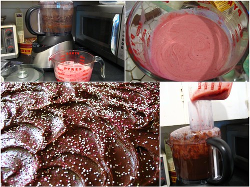 how to make chocolate raspberry ganache