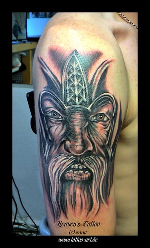 Viking CoverUp Heaven's Tattoo Covered