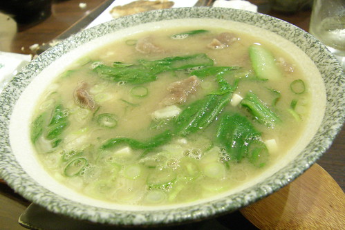 12.牛肉味噌湯