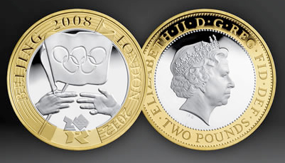 Moneda de Londres 2012