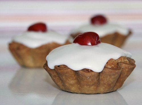 Cherry Bakewell Tarts for Red Nose Day