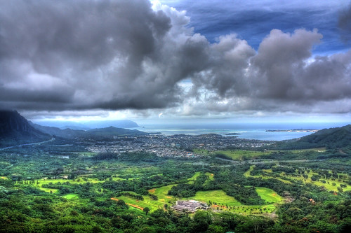Pali Lookout - Oahu, Hawaii (HDR)