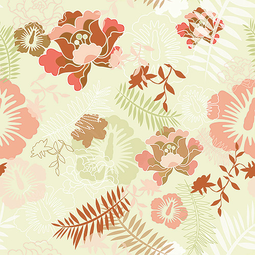 seamless floral pattern. Free Floral Botanical Seamless