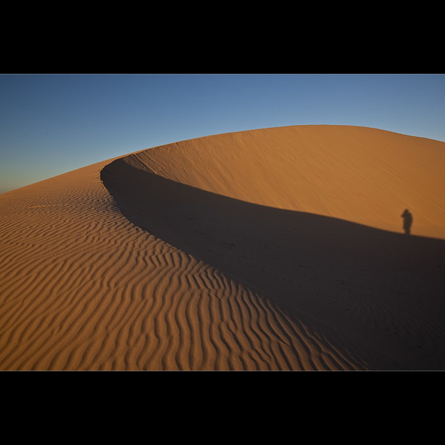 Standing on the Dune - Mungo NP