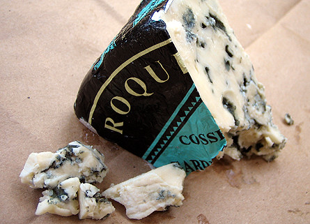 Roquefort cheese - perfect for your campsite pasta. Photo: Cyn Furey 