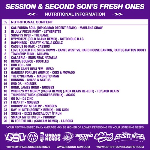 second son mixtape
