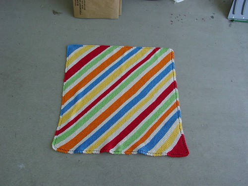 Colorful Stripey Baby Blanket
