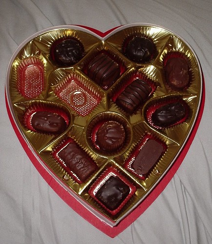 Valentine's Box of Chocolates from Mom
