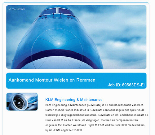 KLM: aantrekkelijk beeldmateriaal