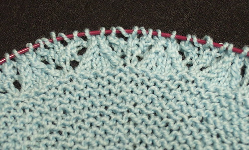 February Baby Sweater-detail