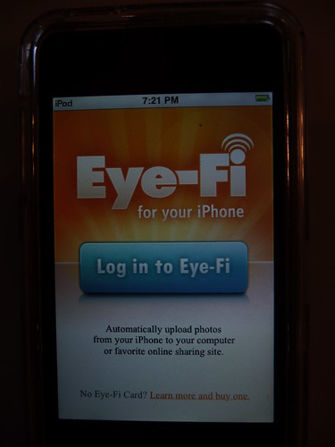 Eye-Fi on the iPhone