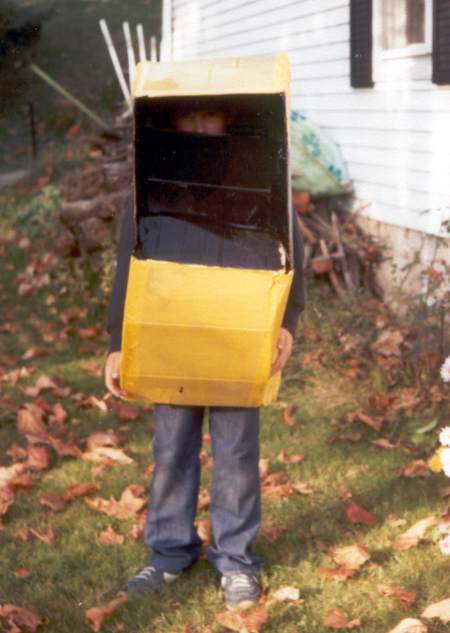 Brother - Pac-Man Costume - Front (Click to enlarge)