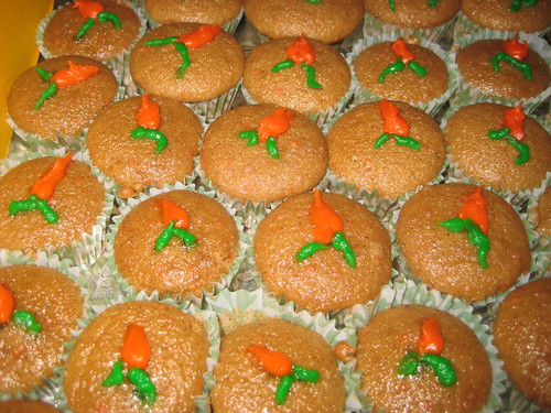 Carrot Cupcakes at Carrot Creative Party