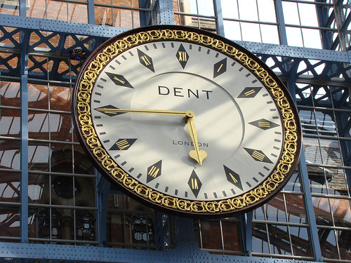Clock @ St Pancras International
