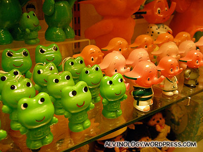 Japanese governmental mascots (our Sharity Elephant and the Clean and Green Frog were probably copied from these two)