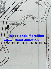 Woodlands-Marsiling Road Junction, 1963