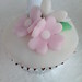 Dainty Cupcake - Cupcake with pink prim roses