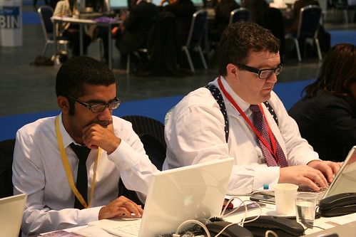 Tom Watson MP (and Ahmed Al-Omran) blogging at the G20 conference