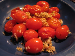 Cherry tomato crisp