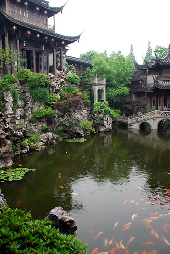 the courtyard, rich guy's house in hangzhou