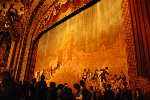 Los Angeles Theatre Hand-Sewn Curtain