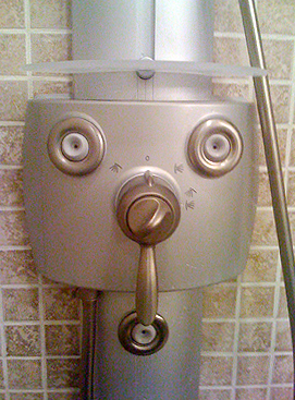 Peek-A-Boo Shower Man