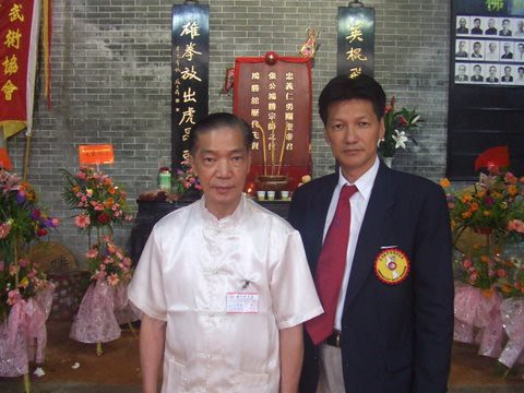 mi maestro Chan Kam fai y mi Sikon 