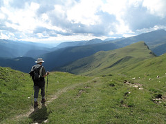 Verso la Forcella Valles - Trekking sulle Pale, Dolomiti