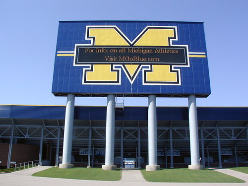 university of michigan football. University of Michigan