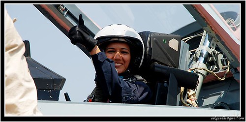 Suman Sharma - First Indian Women to Fly F - 22